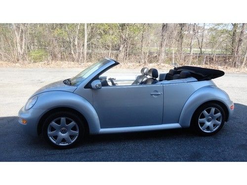 Convertible top  1.8l volkswagen new beetle glx  5-speed manual  no reserve