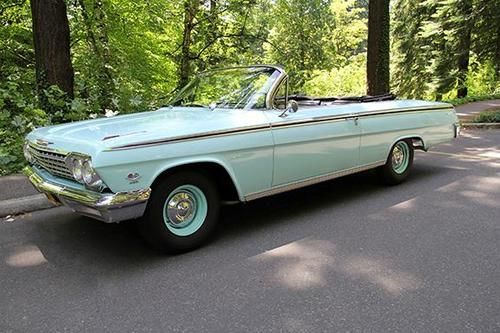 1962 chevrolet impala convertible 409. aaca sr. nat'l 1st place. see video.