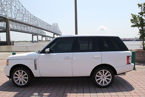 2012 land rover range rover supercharged