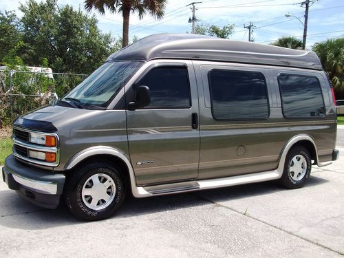 2001 chevrolet express  regency hi top conversion van