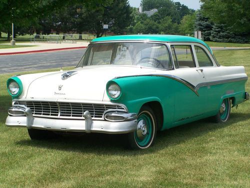 1956 ford fairlane base club sedan 2dr. 292 w/ 3spd