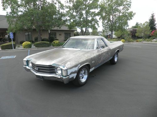 1972 chevrolet el camino custom standard cab pickup 2-door 5.7l