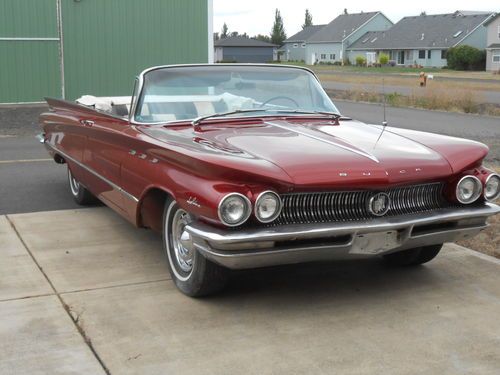 1960 buick lesabre convertible ,project ,new paint ,runs excellent ,low reserve