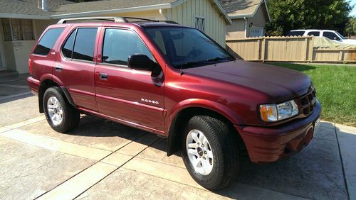 2002 isuzu rodeo ls sport utility suv 4-door 3.2l v6 low miles 106k