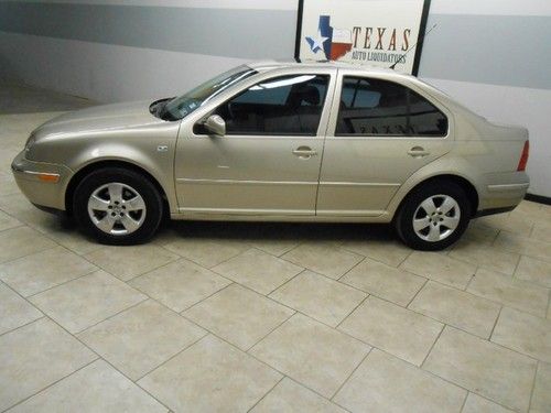 04 vw jetta gls tdi diesel auto leather heated seats sunroof finance texas