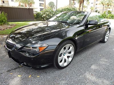 2007 bmw 650ci only 38k miles clean car fax fully loaded