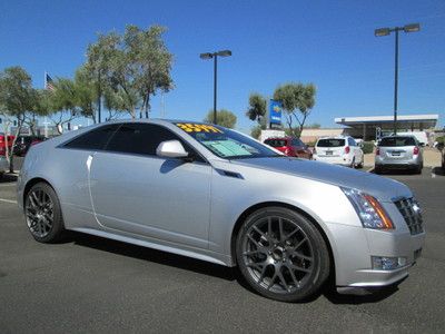 2012 silver v6 automatic leather sunroof navigation miles:14k coupe