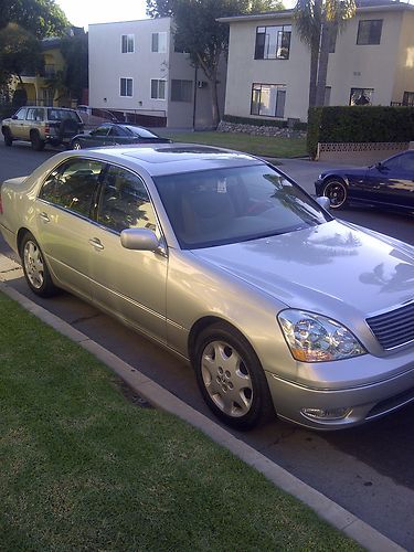 2001 lexus ls430 base sedan 4-door 4.3l