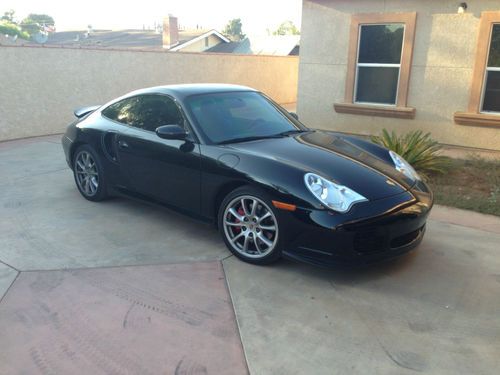 2003 porsche 911 carrera turbo, triple black with x-50 power kit