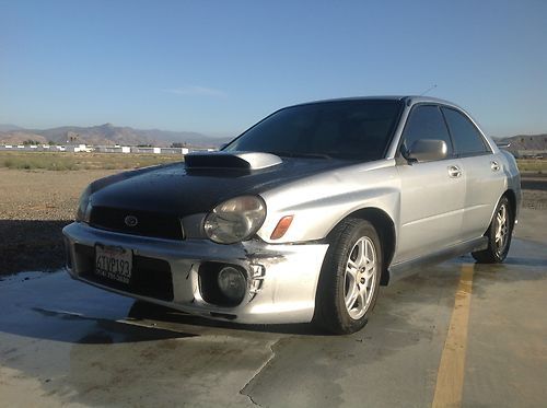 2002 subaru impreza wrx sedan 4-door 2.0l