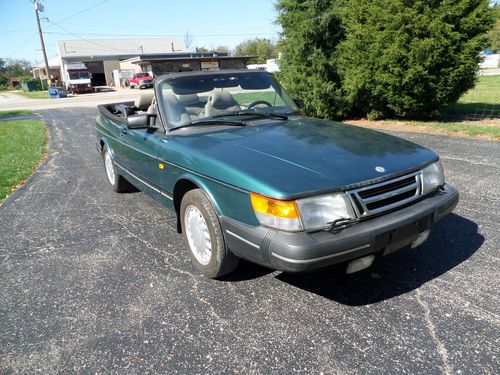 1993 saab 900 s convertible 2-door 2.1l