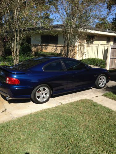 2005 pontiac gto, 6.0l, automatic, midnight blue metallic, 1 of 368