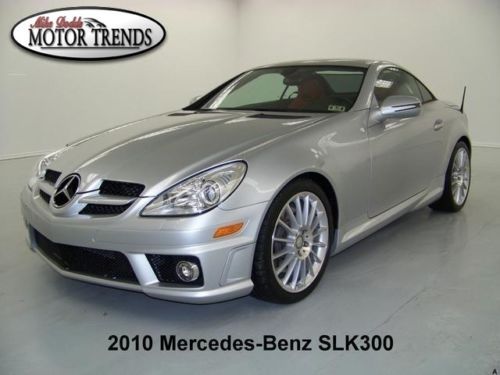 2010 mercedes slk300 slk 300 navigation p1 sport pkg heated seats airscarf 18k