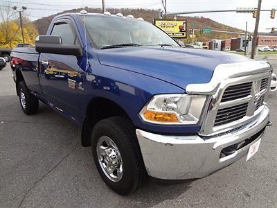 2011 ram 2500 slt regular cab longbed 4x4 cummins diesel 6-speed manual 1-owner