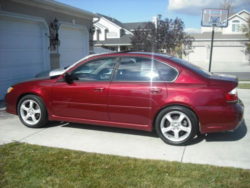 2009 subaru legacy 2.5i special edition sedan 4-door 2.5l / salvage title / nr!!