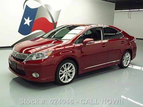 2010 lexus hs250h hybrid sunroof nav front/rear cam 44k texas direct auto