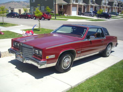 1982 cadillac eldorado biarritz coupe 2-door 4.1l