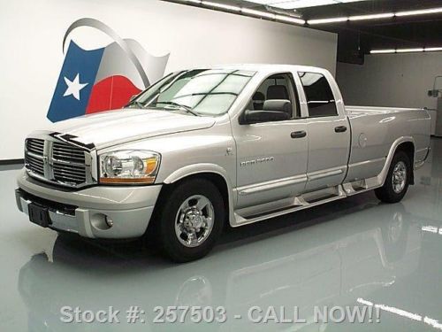 2006 dodge ram 2500 laramie quad 5.9 diesel leather 47k texas direct auto