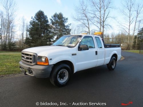 2000 ford f250 extended cab pickup truck 5.4 l v8 automatic w/ storage boxes