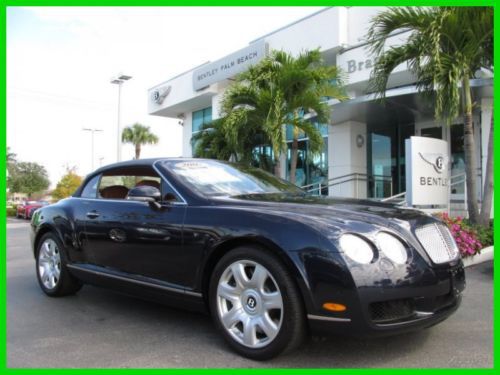 07 dark sapphire 6l w12 awd convertible *navigation *19 inch sport alloy wheels