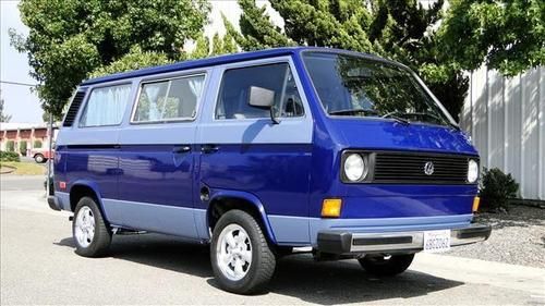 1981 vw vanagon gl (rare air-cooled)