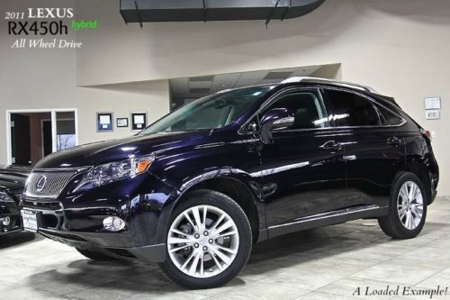 2011 lexus rx450h awd navigation cooled seats back up camera $55k+msrp