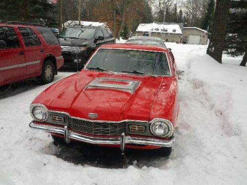 Beautiful red 1972 mercury comet 2 door coupe super nice check it out!