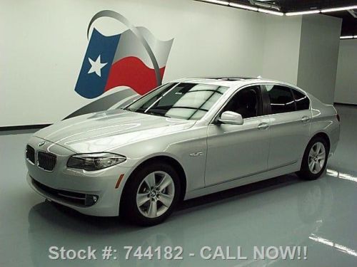 2011 bmw 528i auto sunroof leather nav one owner 25k mi texas direct auto