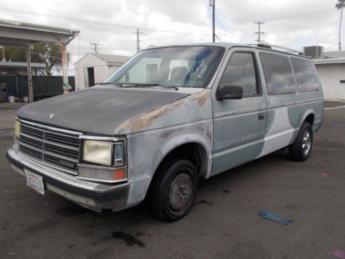 1990 dodge grand caravan, no reserve