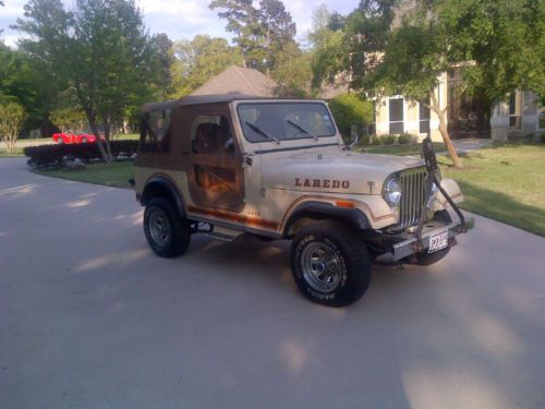 1984 jeep cj-7 laredo all original 57k 4-spd