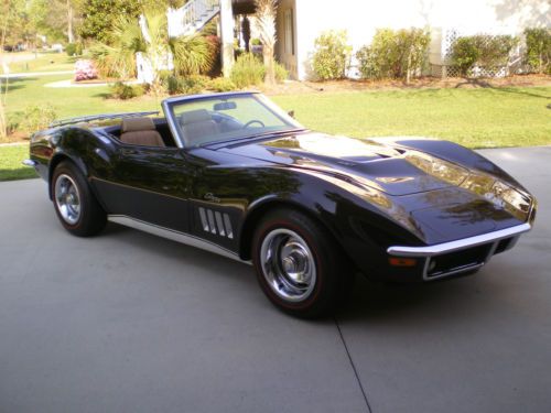 1969 corvette convertible, l36 427/390 hp, 4 speed