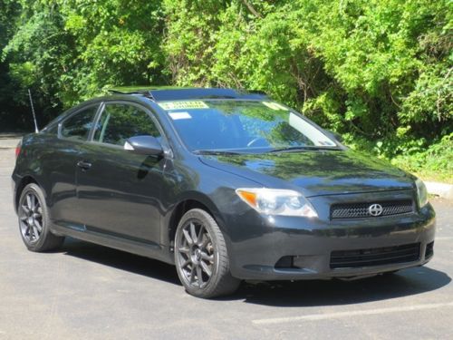 2008 scion tc! no reserve! 5-speed manual! sunroof! free carfax custom gas saver