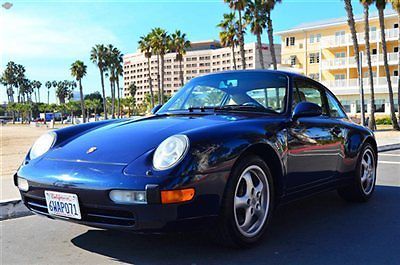 &#039;97 993 coupe, 6 speed, dark blue, 59k, exceptional example, records