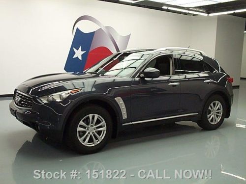 2009 infiniti fx35 awd sunroof vent seats nav rear cam  texas direct auto