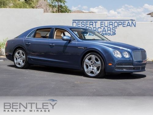 2014 bentley flying spur blue crystal 21 wheel nav cam adaptive cruise coolbox