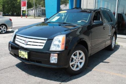 07 cadillac srx 84k mi clean carfax 1 owner leather awd sunroof bose we finance