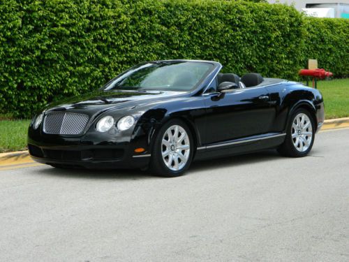 2008 bentley continental gtc convertible mulliner 3 piece 9 spoke  wheels