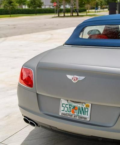 2014 bentley continental gtc convertible 2d