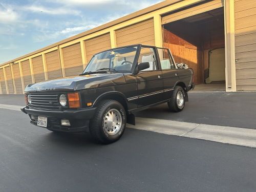 1992 land rover range rover rare custom convertible