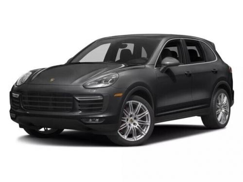 2016 porsche cayenne turbo sport utility 4d