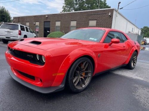 2021 dodge challenger hellcat srt redeye widebody go mango orange original owner