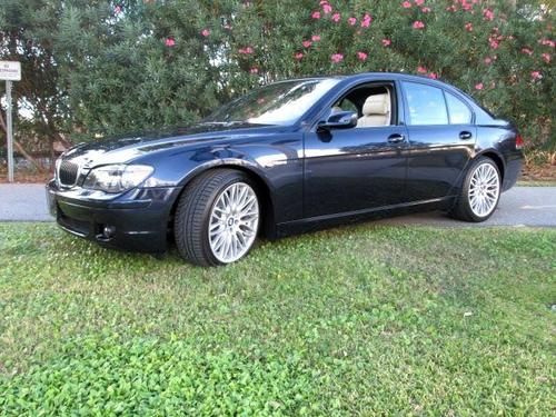 2008 bmw 750i sport -- cpo warranty 'til march 2014