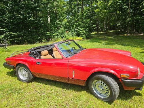 1979 triumph spitfire convertible