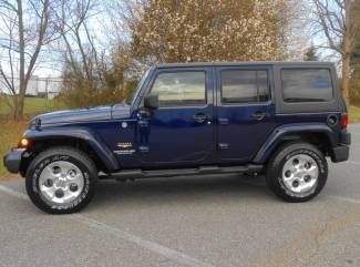 2013 jeep wrangler sahara 4wd 4dr 4x4 convertible new