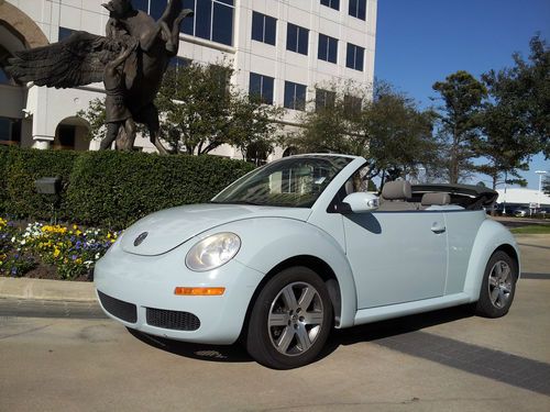 2006 volkswagen beetle 2.5 convertible 2-door 2.5l