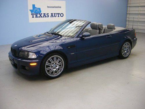 We finance!!!  2004 bmw m3 convertible smg 6-speed sport nav xenon pdc 18 rims!