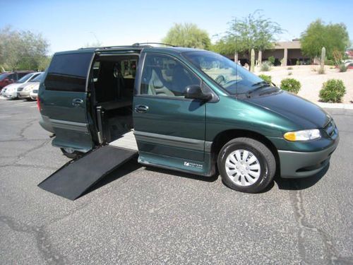 1999 dodge grand caravan se vmi wheelchair handicap mobility van one owner