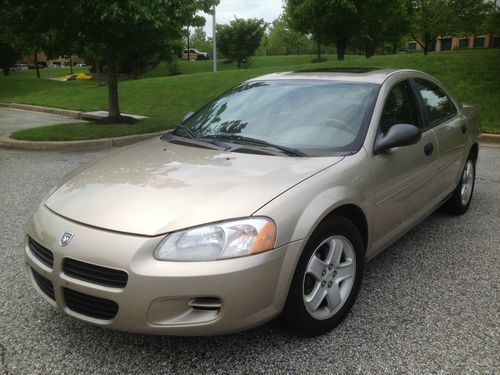 2003 dodge stratus se sedan 4-door 2.4l ( no reserve )