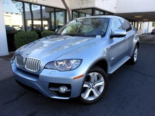 2010 bmw x6 hybrid, 1 owner - loaded