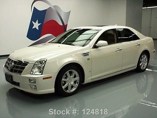 2009 cadillac sts sunroof nav climate seats xenons 56k texas direct auto